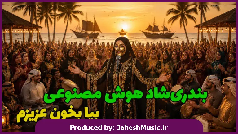 دانلود آهنگ + متن ترانه بیا بخون عزیزم صدات برام چه زیباست "با صدای زن هوش مصنوعی ورژن شاد بندری اینستا"